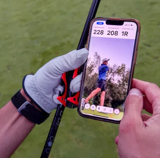Putting analysis in Golf Trainer